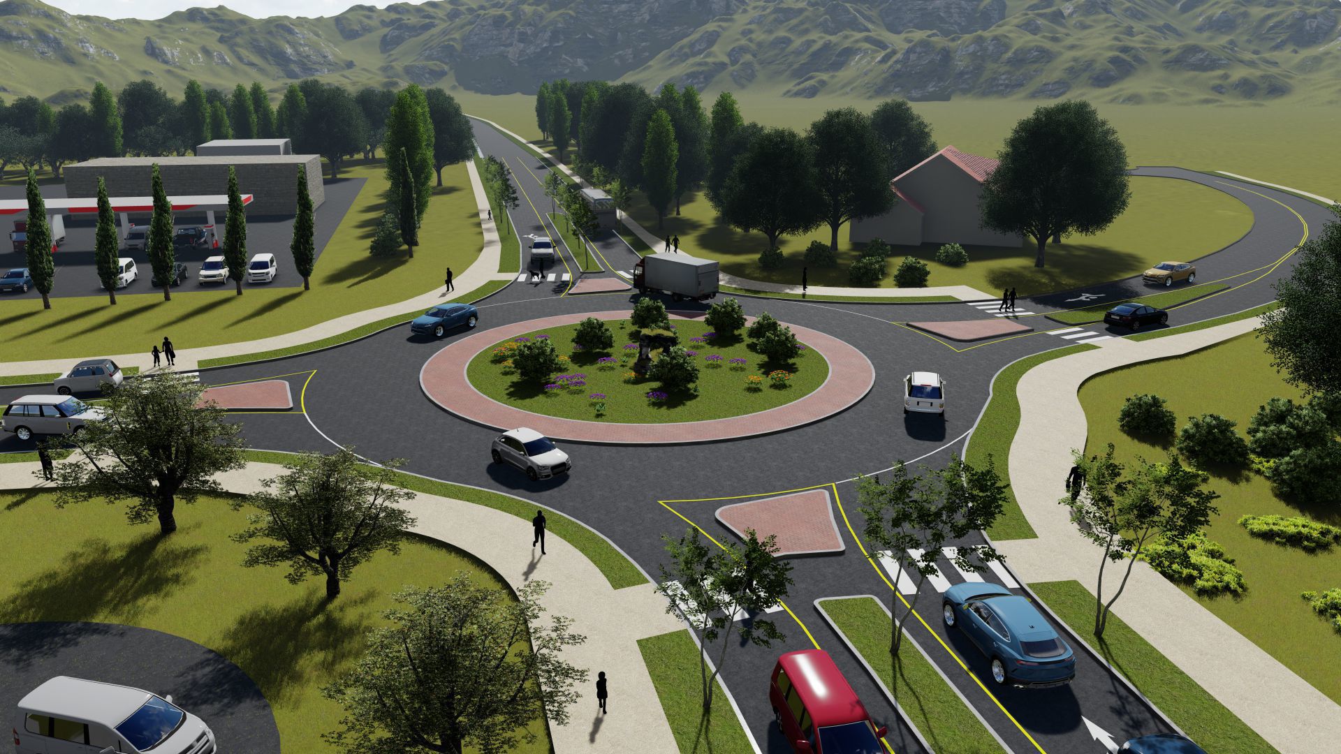 Avon Street Extended corridor